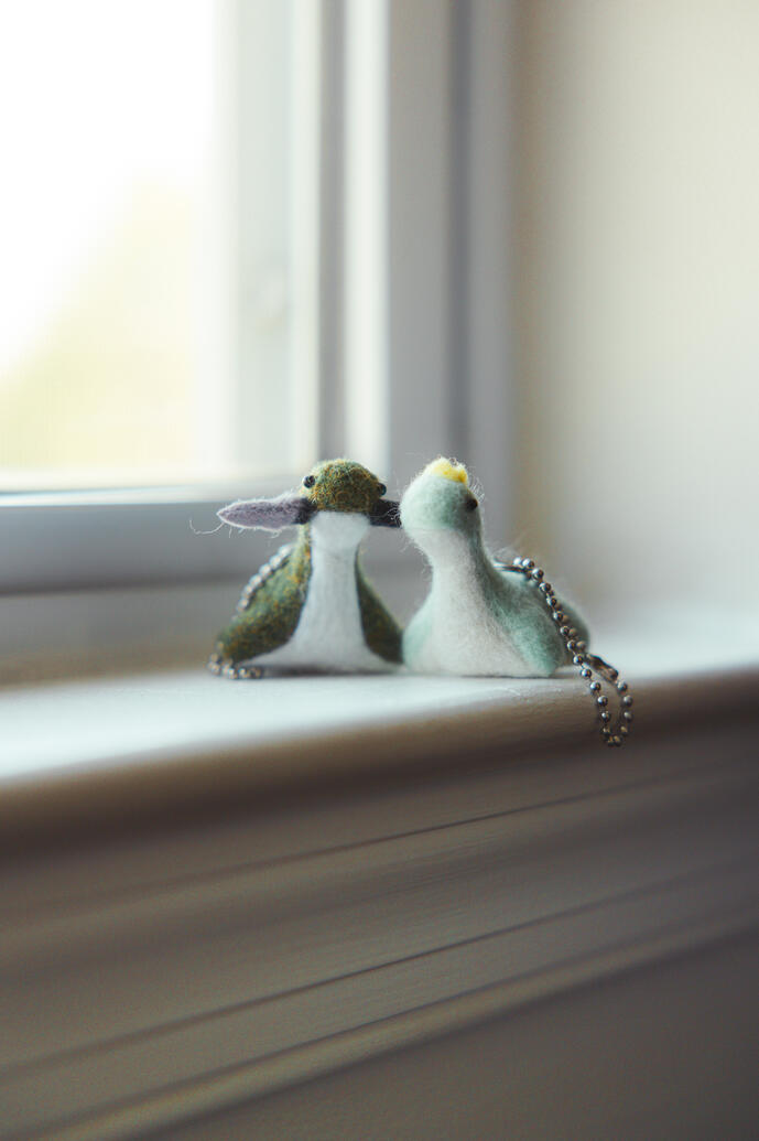 Both Nessie Keychains